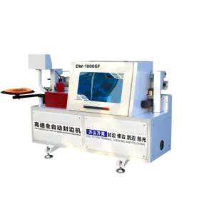 DW-1800GF High Speed Automatic Edge Randing Machine Woodworking Machinery High Speed Edge Banding Machine With Quick Melt Gl