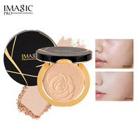 IMAGIC Maquillage Fondation Poudre Longue Durée Maquillage Du Visage Étanche Haute Définition Poudre Pressée 5 Nuances