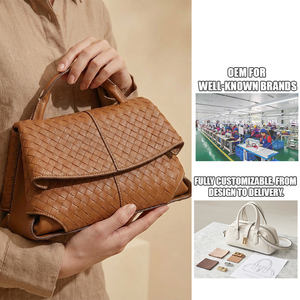 مصنع حقيبة يد نسائية من مصنع تصنيع المعدات الأصلية المنسوجة بجودة مخصصة من شركة التصنيع الأصلية بجودة عالية - Product Image 1