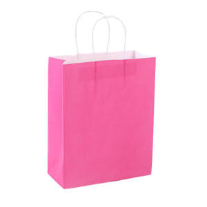 ถุงกระดาษคราฟท์ขนาด 15x8x21 ซม. พร้อมหูหิ้วสำหรับใส่กลับบ้าน - Product Image 1