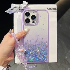 เคสโทรศัพท์มือถือแบบขายส่งสำหรับ iPhone 16 <span class=keywords><strong>Pro</strong></span> Max 17 15 14 13 12 11 <span class=keywords><strong>Pro</strong></span> Max Xs 7 8  วัสดุ TPU +PC ประดับเพชร  เคสแฟชั่น - Product Image 5