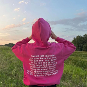 Nuevas Sudaderas con Capucha Personalizadas con Logotipo, Tejidas, Impresas en Serigrafía, Diseño Otoñal Fresco, Transpirables, de Corte Holgado, de Poliéster/Algodón - Product Image 2