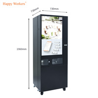 Máquina Expendedora Vertical de Batidos de Proteínas y Bebidas Frías Energéticas para Gimnasio con Control Remoto Automática 24 Horas