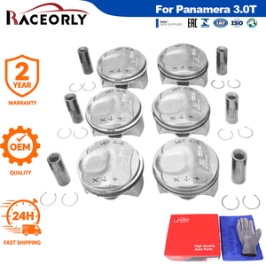 RACEORLY 94610306007 Conjunto de Pistón de Fundición con Anillos de 96 mm para Porsche Panamera Macan 970 3.0T GTS <span class=keywords><strong>CTM</strong></span> 2013-2018 - Product Image 1