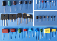 Machine de découpe de pattes de composants à condensateur radial motorisée à fonctionnement simple, pour composants en tube ou en vrac, RS-901M