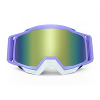 Nouveauté Lunettes de Motocross Sportives et Tendance pour l'Extérieur, Monture Intégrale, Sangle Réglable, Protection Anti-UV 400 % UV