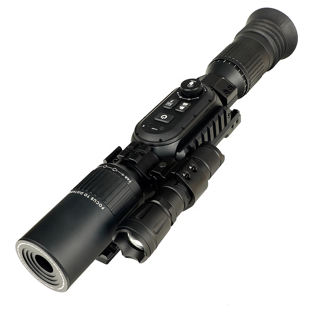 Ohhunt последняя 4K 1080P Wi-Fi соединение Охота 850nm ИК-подсветкой монокулярный цифровой прибор ночного видения