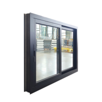 Fenêtre coulissante en aluminium certifiée NFRC, anti-corrosion, avec quincaillerie en acier inoxydable 316, pour maison de plage en Floride