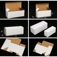 Boîte ondulée blanche avec impression UV Carton à trois couches de grande taille 22-25cm pour l'emballage de petits appareils Stock de lumière LED