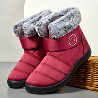 Vente en gros de chaussures d'extérieur imperméables antidérapantes et résistantes à l'usure bottes d'hiver confortables et chaudes pour femmes