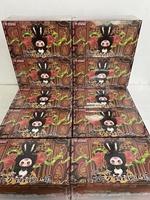 Original Trois Lily Town Lapin Vinyle En Peluche Pendentif Mignon Anime Figurines Poupée pour Passe-Temps Vitrines Mystère Boîte Aveugle