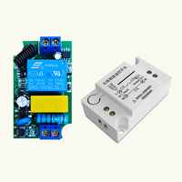 Interrupteurs à télécommande de qualité industrielle, code roulant, pour équipements de grande taille et haute puissance, AC220V 10A, relais 1 canal, 315/433 MHz