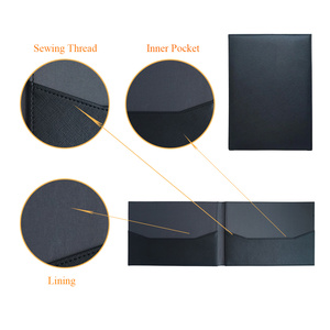 Nghệ thuật chuyên nghiệp danh mục đầu tư trường hợp <span class=keywords><strong>6x9</strong></span> danh mục đầu tư kinh doanh danh mục đầu tư da thư mục Xe tay chủ - Product Image 2