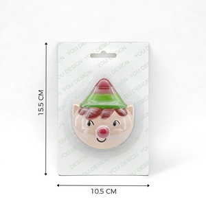 Nouveau style de jouet en slime de Noël en cristal, bonhomme de neige, Père Noël, renne, pingouin, jouet anti-stress pour enfants, pour jouer et faire la fête - Product Image 4