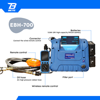 Bomba Hidráulica de Batería EBH-700 de 700 Bares con Reinicio Automático