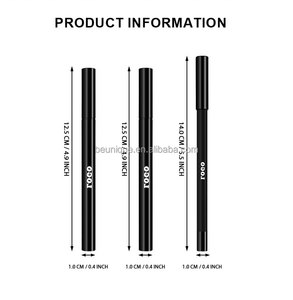 <span class=keywords><strong>Crayon</strong></span> Eyeliner Liquide Noir Vegan Lilywild à Séchage Rapide, Longue Tenue et Imperméable, Marque Privée - Product Image 3