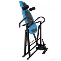 Equipo Deportivo de Tamaño Pequeño, Mesa de Inversión Plegable, Silla de Gravedad, Máquina para Estirar la Espalda, Banco de Extensión para Posición de Manos