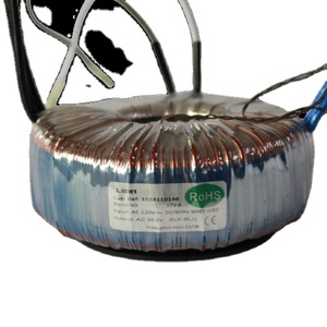 Biến áp nguồn cho amply âm thanh 12v 15v 18v 20v 24v 36v 80va 100va 150va Biến áp hình xuyến - Product Image 1