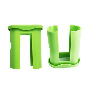 Protège-pieds de chaise de bureau en plastique Shih Hung, vert, antidérapant, stabilisateur, protection de meubles - Product Image 4