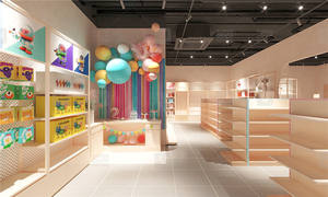 Costume de ballons personnalisés Décoration de comptoir de boutique de fête Magasin de jouets pour enfants Design d'intérieur Idées d'affichage de boutique de cadeaux à la mode - Product Image 2