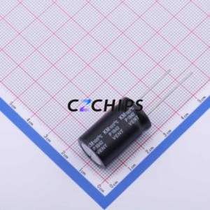 Condensateur électrolytique en aluminium à montage traversant KM470M400J250A, composant à montage traversant (THT), D16xL25mm 47uF 20% 400V 7.5mm - Product Image 2