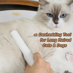 Peine desenredante de una sola cara para mascotas, elimina sin esfuerzo los nudos del subpelo, rastrillo para perros <span class=keywords><strong>y</strong></span> gatos - Product Image 3