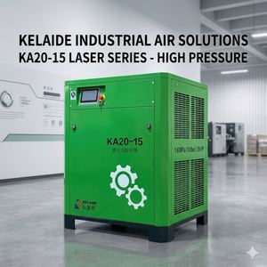 Sécheur d'air intégré Kelaide KXG75-258 16 bars 15 kW pour découpe laser de métaux, sécheur d'air haute pression robuste et haute efficacité - Product Image 5