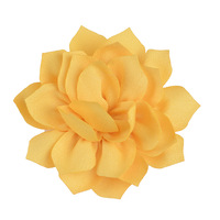 Offre Spéciale Usine Directe Corsages Soie Fleurs Rose Artificielle Décorative À La Main Organza Tissu Fleur pour Robes Vêtements