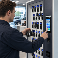 Casier intelligent de gestion des clés pour hôtels, véhicules, propriétés immobilières, administrations et hôpitaux