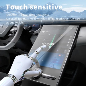 Pegatinas de coche Carplay Panel Digital Protector de pantalla de vidrio templado película protectora vehículo Auto accesorios para MG <span class=keywords><strong>MARVEL</strong></span> R 2022 - Product Image 4