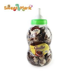 Botella de pezón de bocadillos <span class=keywords><strong>para</strong></span> niños empaquetada sólida con salsa de chocolate con leche y taza de galletas - Product Image 2