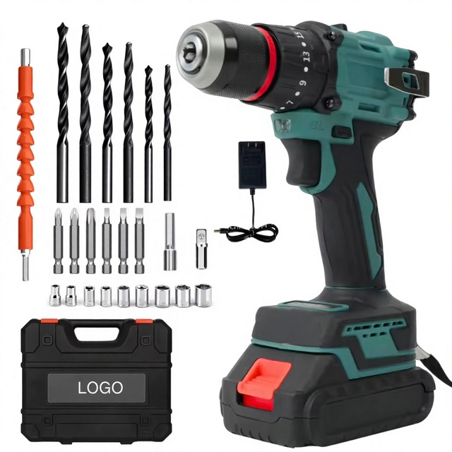 21 Volt Taladro Inalambrico Tool Only Without Battery Variable Speed Multi-functional Power Tool OEM Service Supported