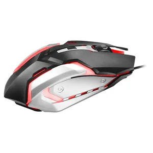 Penjualan Laris Kualitas Tinggi Multifungsi 800/4000Dpi Kabel Usb Rgb Profesional E-sports Mouse Gaming Mouse Berkabel
