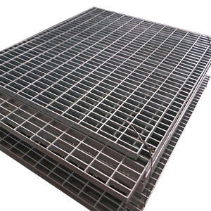 Couverture de drainage en caillebotis en acier Chine Prix du pont d'escalier en caillebotis en acier galvanisé Prix - Product Image 2