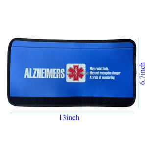 Cuscinetti per cintura di sicurezza auto in Neoprene morbido con Logo personalizzato sublimazione coperture per cinture di sicurezza blu per auto - Product Image 6