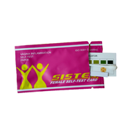 Produit Yoni, santé vaginale féminine, autotest, carte sœur, papier, bandelette de test d'équilibre du pH
