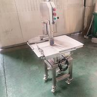 YouBan Scie à os verticale professionnelle, machine de découpe d'os de type sur pied, équipement de découpe de viande congelée et de pattes de porc