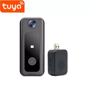 HD וידאו פעמון בית חכם אלחוטי Wifi טבעת פעמון ראיית לילה ענן אחסון פעמון מצלמה Tuya M3