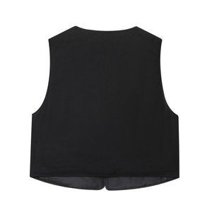 Gilet senza maniche stile europeo e americano con scollo a V stampato in stile TAOP e ZA 25 1296985 - Product Image 2