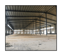 Nave Industrial Prefabricada de Estructura de Acero, Hangar Prefabricado con Buen Precio