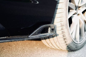 Mới <span class=keywords><strong>Audi</strong></span> <span class=keywords><strong>S4</strong></span> b9.5 sợi carbon phía sau môi xả Bolt-on Trọng lượng nhẹ xe Bumper - Product Image 5