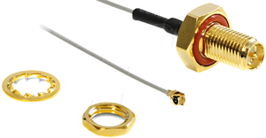 Prise IP65 avec joint en caoutchouc pour câble mini PIGTAL UFL 1.37 - Product Image 1
