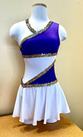 Costume de majorette sexy pour spectacle de danse, tenue de danse pour filles, uniforme de majorette de jazz avec cape