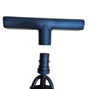 WENDA Pompe à pied en plastique transparent <span class=keywords><strong>Schrader</strong></span> <span class=keywords><strong>Presta</strong></span> pour pneu de vélo Gonfleur avec jauge - Product Image 2