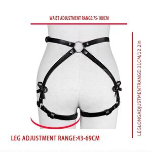 Кожаное нижнее белье с бантом - Product Image 2