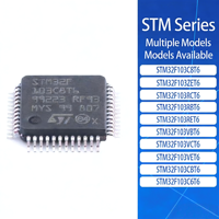Liste des composants électroniques STM32F405RGT6 : transistors, puces IC, résistances, condensateurs, circuits intégrés