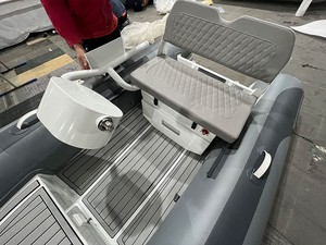 Ce Gecertificeerd 380 Diep-V <span class=keywords><strong>Aluminium</strong></span> Stijve Romp Opblaasbare Visserij Race Zeiljacht High-Speed Opvouwbare Roeiboot Buitenboord - Product Image 4