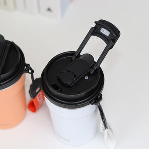 Mug de voyage isotherme en acier inoxydable de luxe Atlas avec logo personnalisé - Product Image 6