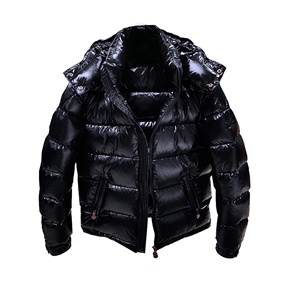 Vêtements d'hiver chauds, vêtements d'extérieur matelassés pour femmes, manteau matelassé chaud, <span class=keywords><strong>doudoune</strong></span> noire, veste en duvet, logo personnalisé tissé, extérieur épais - Product Image 1
