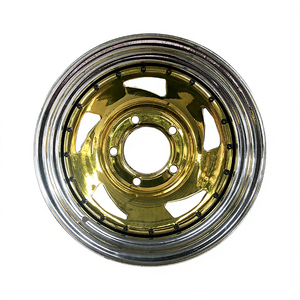 Jantes JUWA sur mesure 17x9 4x4 tout-terrain pour Wrangler, Beadlock, en T6-6061, robustes, à profil profond, avec bords profonds et capuchons flottants forgés - Product Image 4
